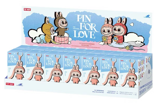 Labubu Pin for Love Pendant (N-Z) Blind Box
