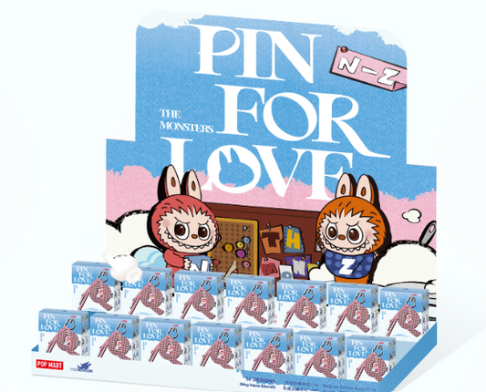 Labubu Pin for Love Letter Big Letter Pendant (N-Z) Blind Box