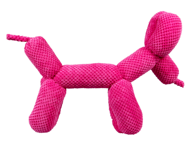 Pillow Pink Balloon Dog