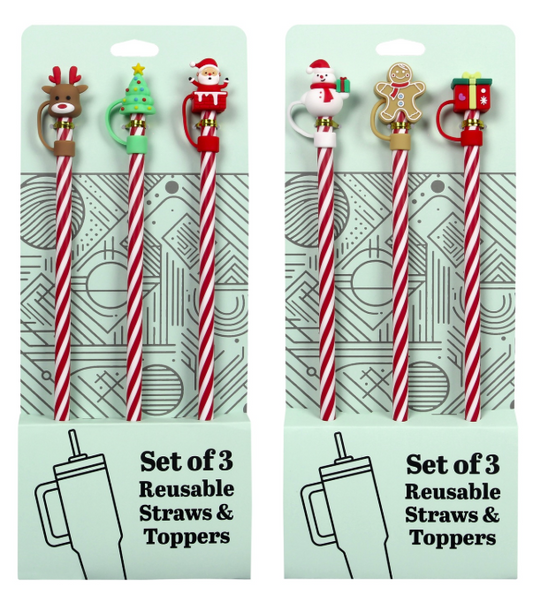 Straw with Holiday Themes
