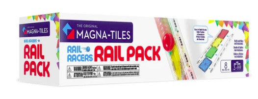 Magna-Tiles® Rail Racers Rail Pack