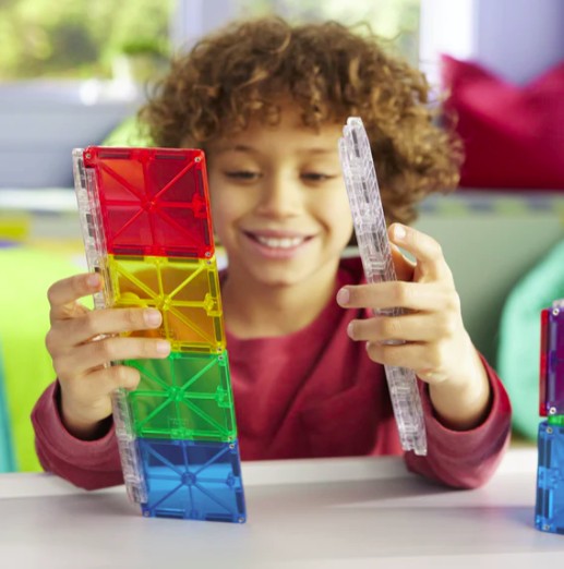 Magna-Tiles® Rail Racers Rail Pack
