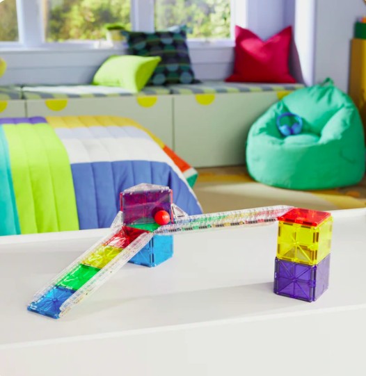 Magna-Tiles® Rail Racers Rail Pack