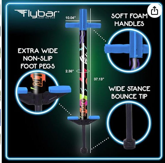 LED Jolt Pogo Stick - Retro Rock