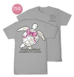 SS Short Sleeve Camo Turtle with Bow