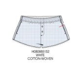 Gingham Lace Trim Boxer Shorts