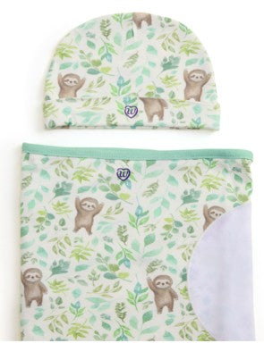 Sloth Warmies® Swaddle & Beanie