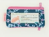 Simply Southern Navy with Ribbons ID Wallet