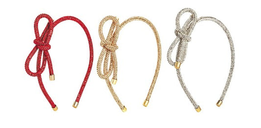 Bow Rhinestone Headbands