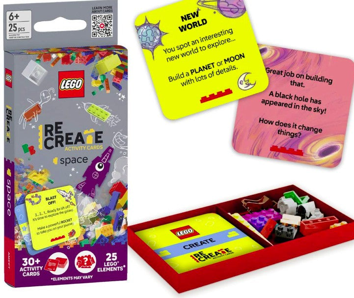 LEGO ReCreate Activity Cards - Space