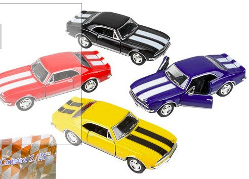 Diecast Pull Pull Back 1967 Chevy Camaro Z28