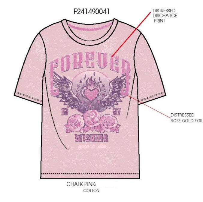 Forever Flame Heart Tee