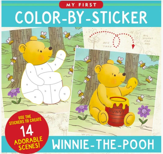 My First Color-by-Sticker Book - Winnie-the-Pooh