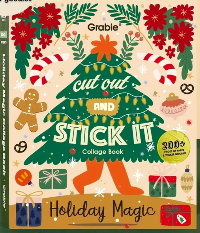 Holiday Magic Collage Activity Book