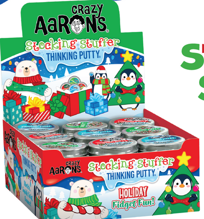 Crazy Aarons Puttyworld Stocking Stuffer Mini 2" Tin