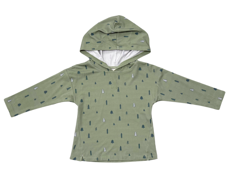 Mini Trees Jersey Hoodie