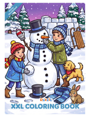 XXL Coloring Book: Winter Wonderland