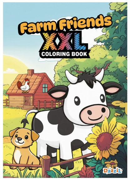 Farm Friends XXL Coloring Book