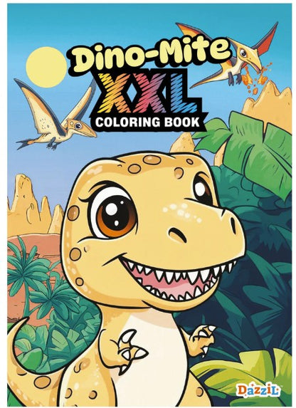 Dino-Mite XXL Coloring Book