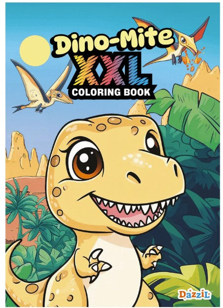 Dino-Mite XXL Coloring Book