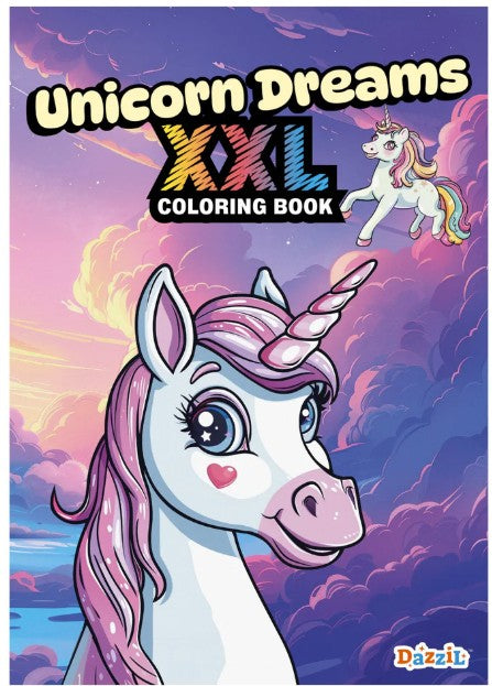 Unicorn Dreams XXL Coloring Book