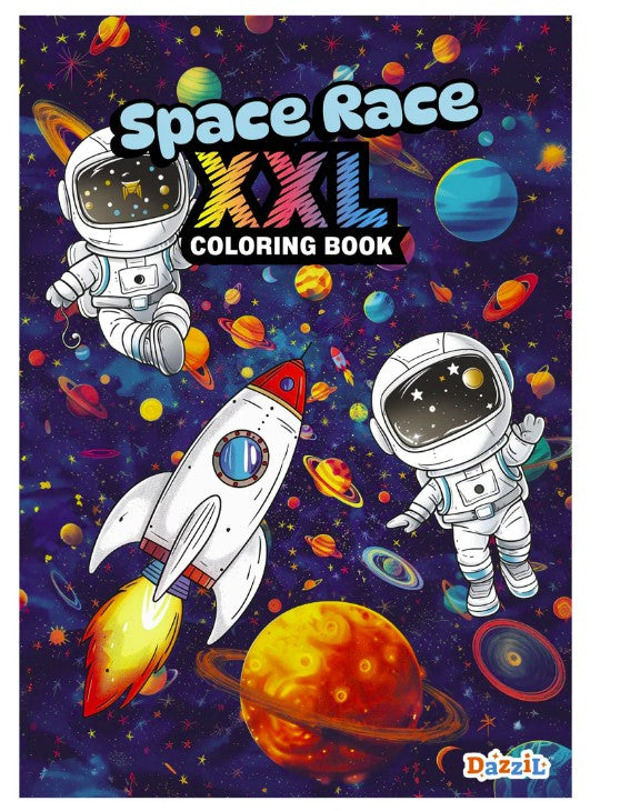 Space Race XXL Coloring Book