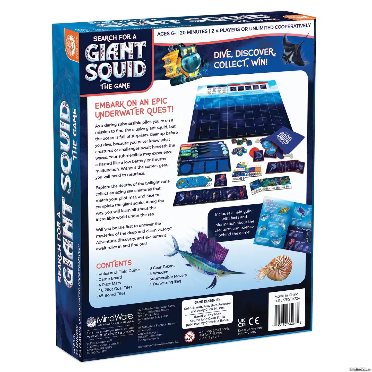Search for a Giant Squid: The Game