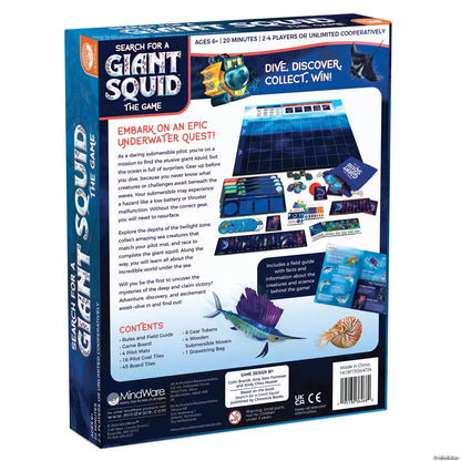 Search for a Giant Squid: The Game