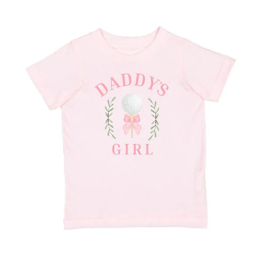 Daddy's Golf Girl Tee in Ballet