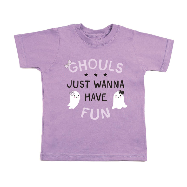 Ghouls Just Wanna Have Fun Lavender SS T-Shirt