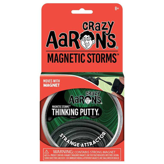 Strange Attactor Magnetic Storm 4" Thinking Putty