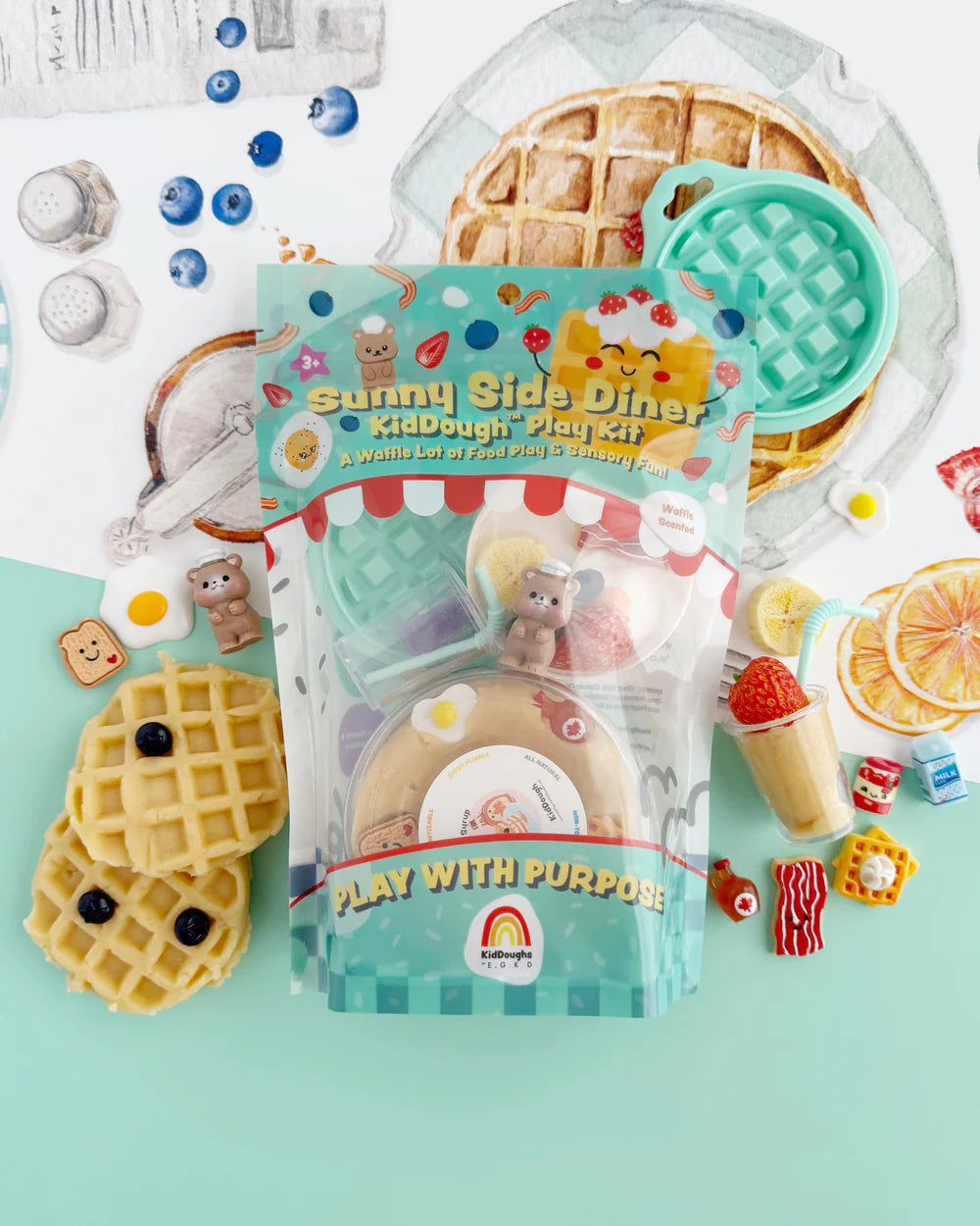 EGD Sunny Side Diner KidDough Play Kit