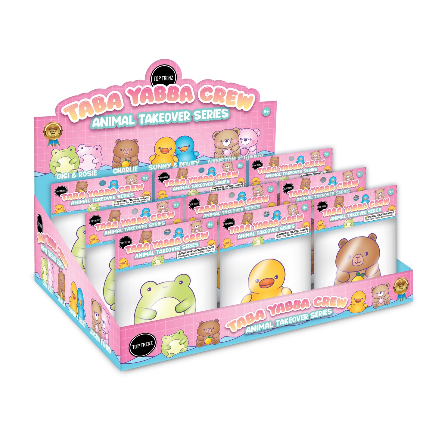 Taba Yabba Crew Animal Takeover Assortment