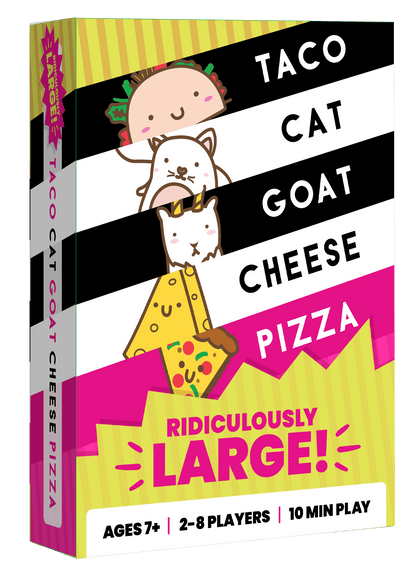 Ridiculously Large Taco Cat Goat Cheese Pizza