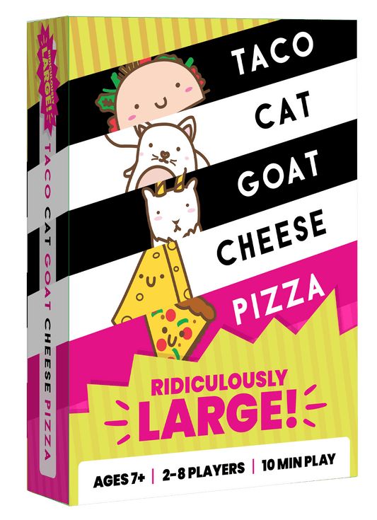Ridiculously Large Taco Cat Goat Cheese Pizza