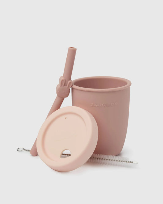 Kids' cup with straw - Bunny