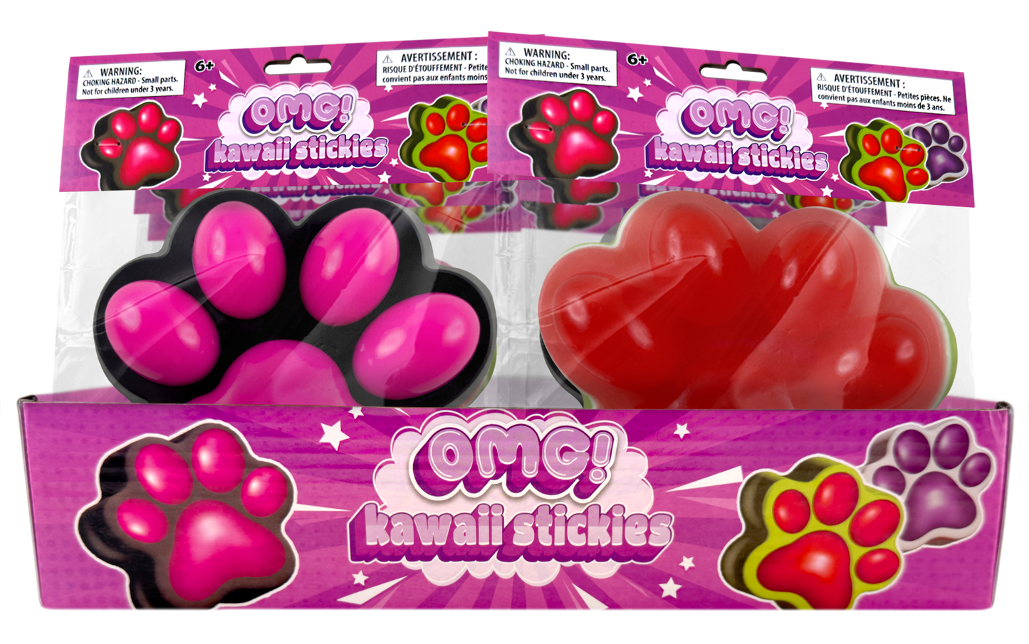 OMG Kawaii Stickies Paws - Taba Style