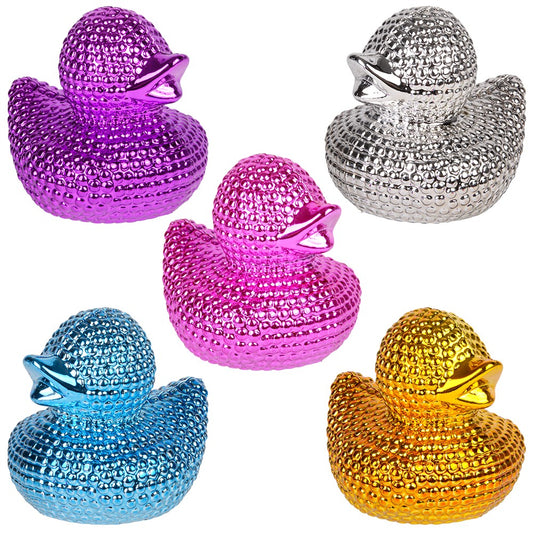 2" Bling Chrome Duck