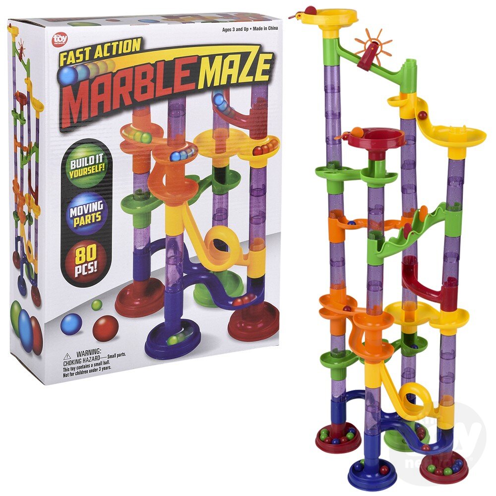 80 Piece Marble Run