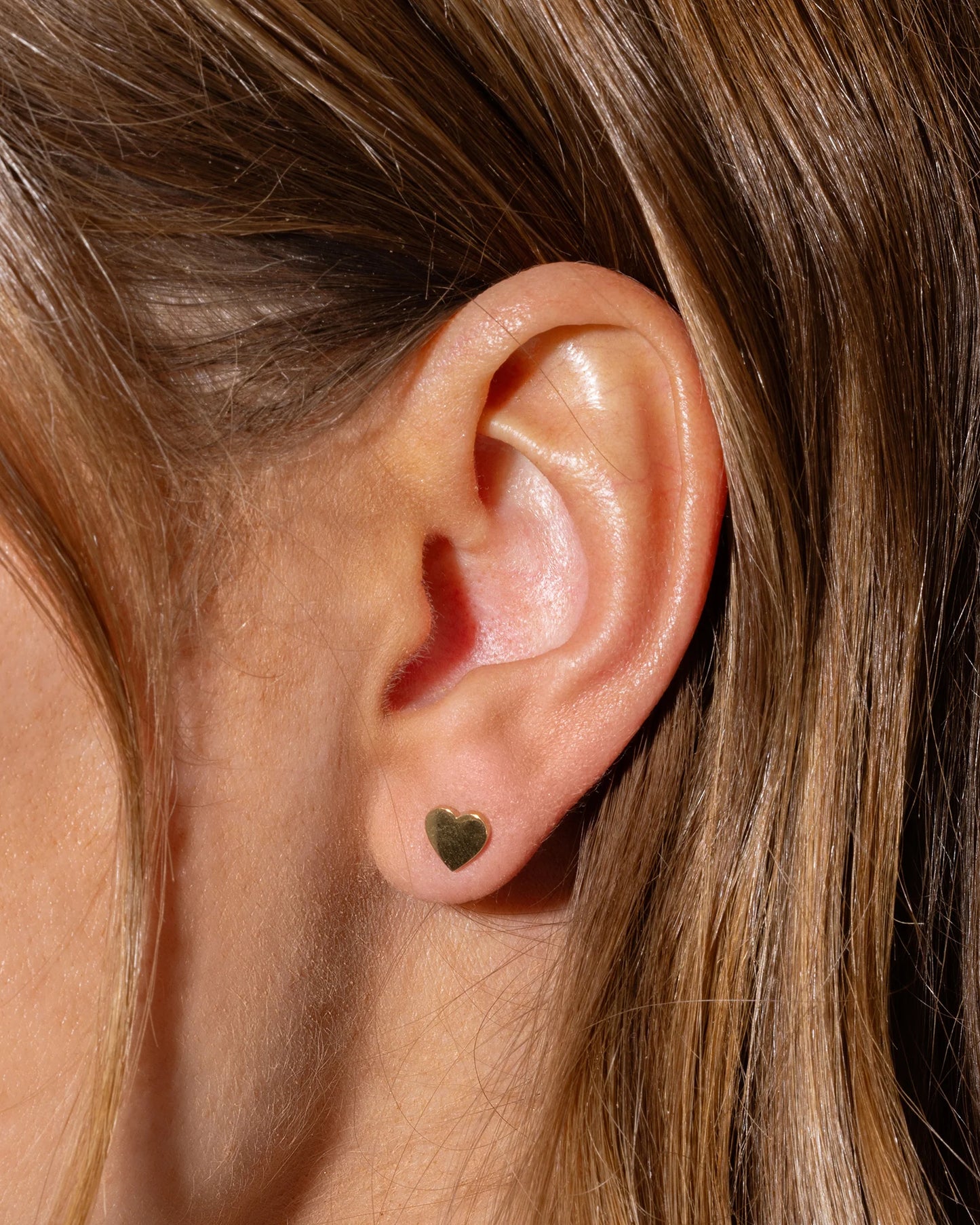 Annie Heart Stud Earrings