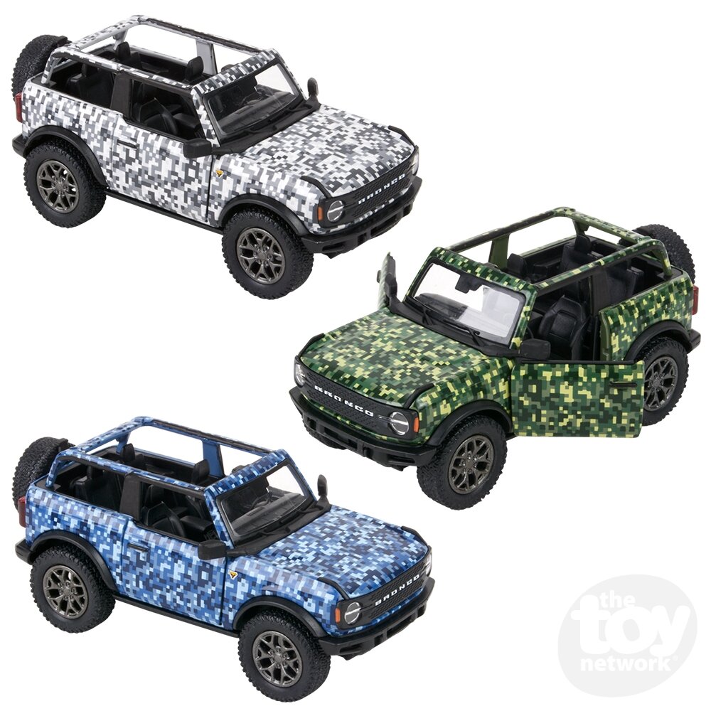 Diecast 2022 Ford Bronco Open Top Camo