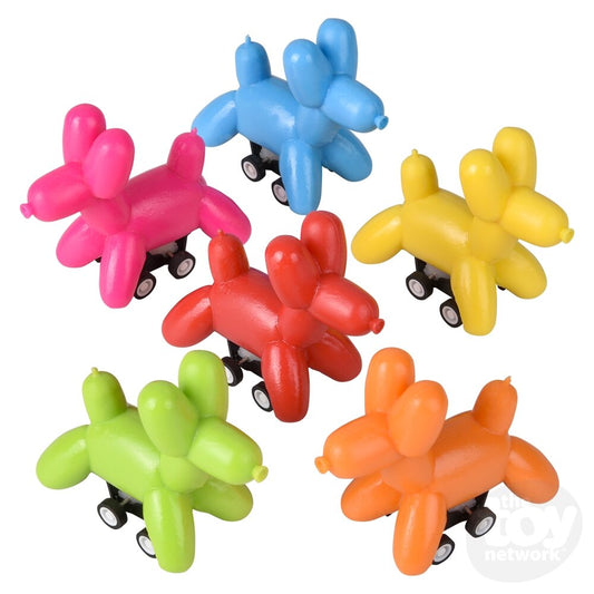 Pull Back Balloon Dog