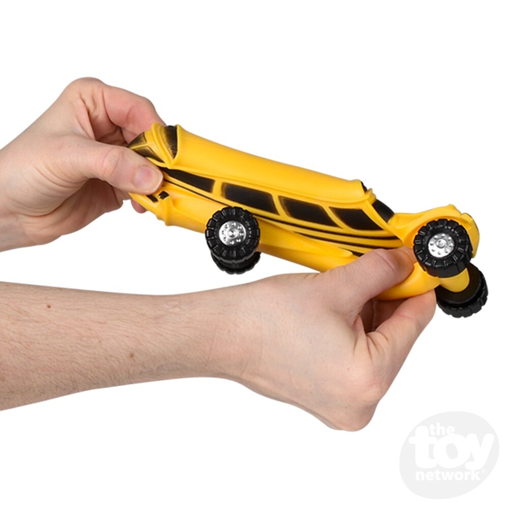 4.5" Stretch and Squish School Bus