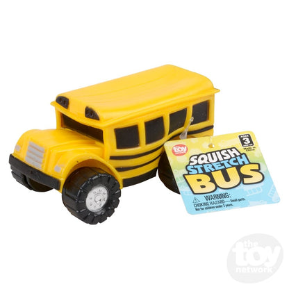 4.5" Stretch and Squish School Bus