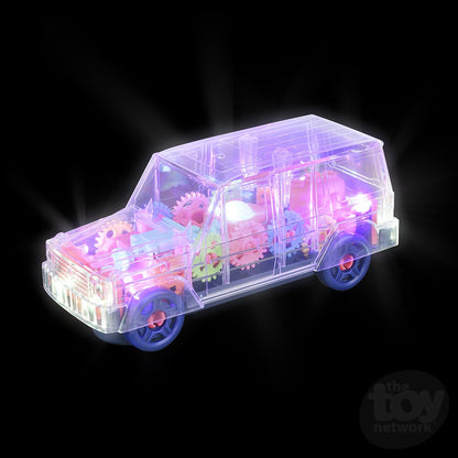 6.5" Light-Up Transparent SUV
