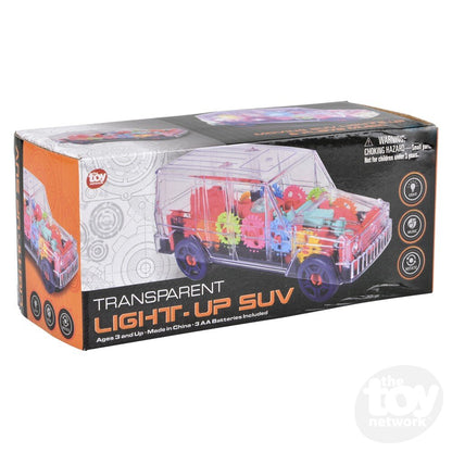 6.5" Light-Up Transparent SUV