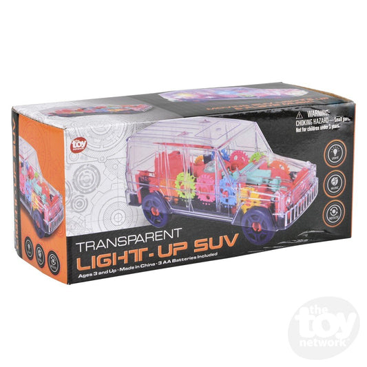 6.5" Light-Up Transparent SUV