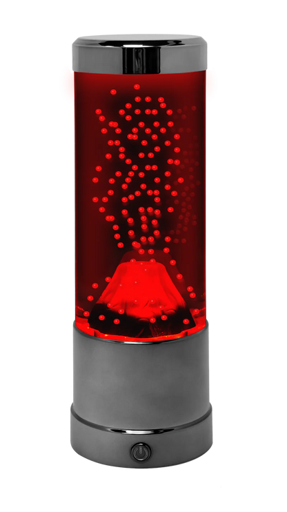 Volcano Mood Lamp With Metallic Base