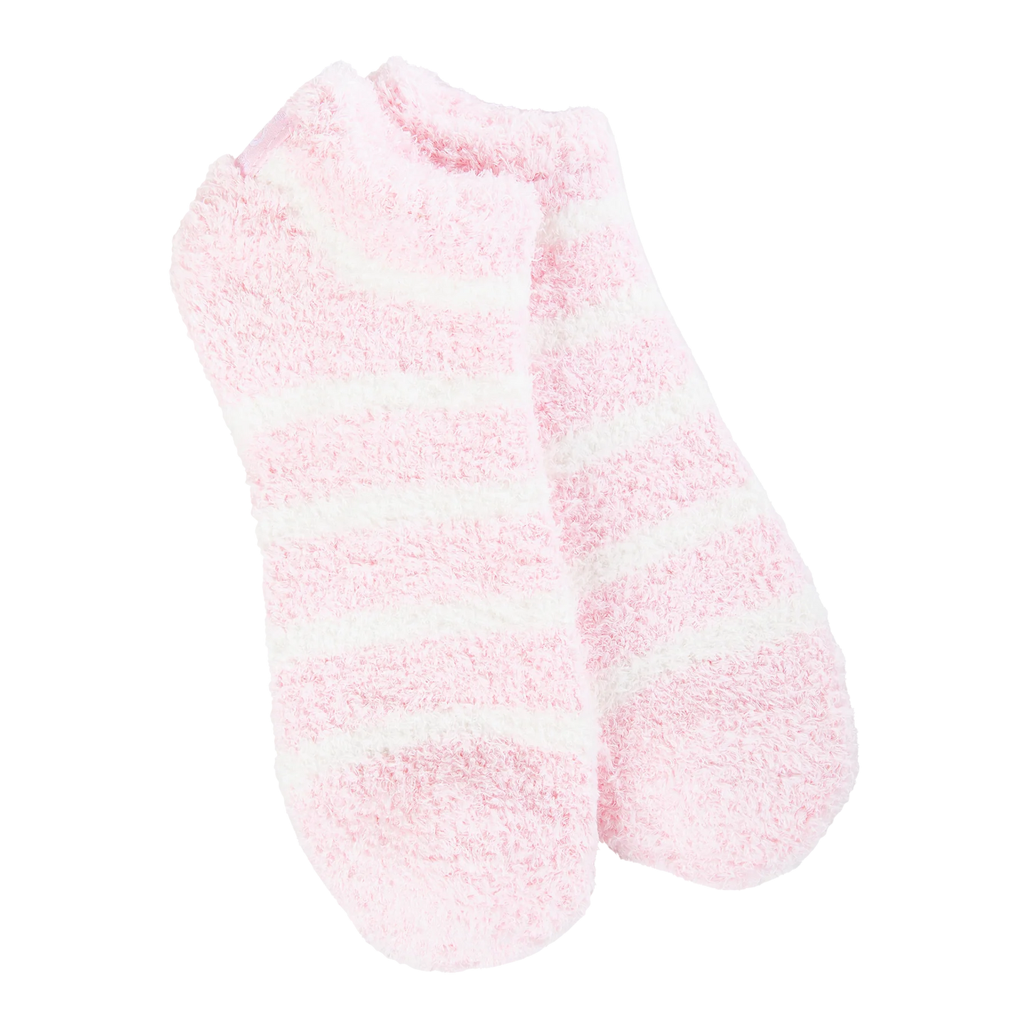 World's Softest Socks Candy Stripe Cozy Low