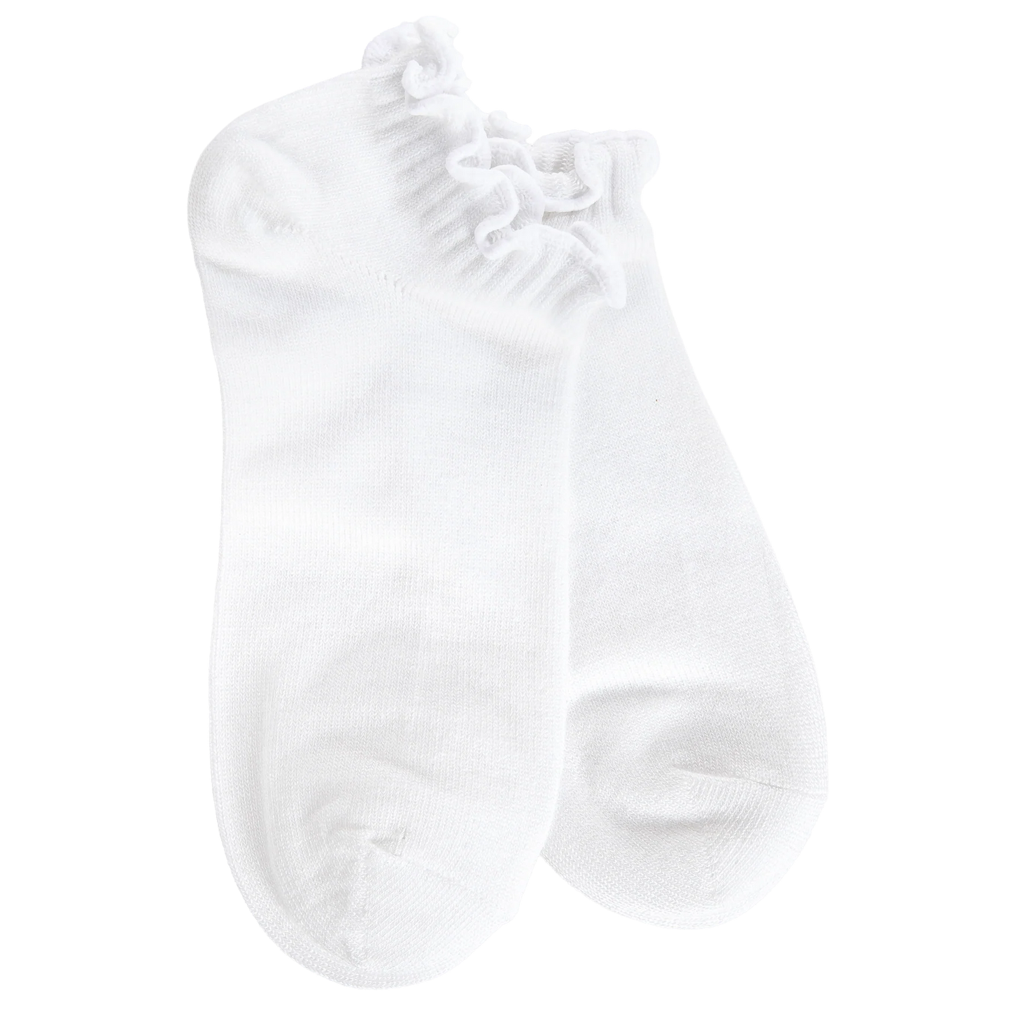Weekend Low Ruffle White